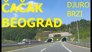 Čačak (Preljina) - Belgrade (Šimanovci), Miloš Veliki highway, May 202