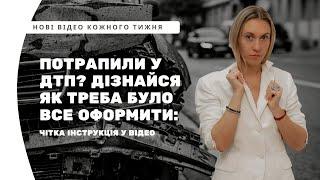 Як діяти у разі ДТП: Що потрібно знати? Адвокат Діна Дрижакова