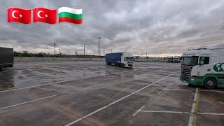 Truck Life - 11hours of Despair at Bulgarian Border, and Rainy Road to Calafat.