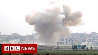 Syria war: Alarm after 33 Turkish soldiers killed in attack in Idlib - BBC News