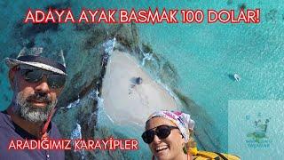 127.blm- Adaya Ayak Basmak 100 dolar, Aradığımız Karayipleri bulduk mu? En küçük ada; Umbrella adası