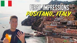 FIRST IMPRESSIONS of POSITANO, ITALY 2022 | Travel Vlog & Amalfi Coast