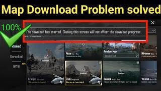 pubg map download problem / pubg map download problem new update