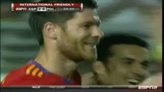 Spain Vs Poland 6-0 - All Goals & Match Highlights - June 8 2010 - International Friendly