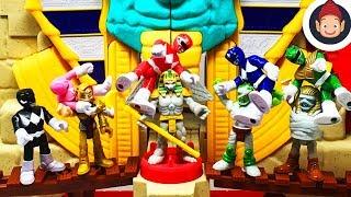 Imaginext Power Rangers King Sphinx Scorpina Figures Battle Power Rangers At Serpent Strike Pyramid