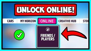 HOW TO UNLOCK ONLINE FORZA HORIZON 5 (MULTIPLAYER) FREE ROAM