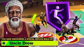 UNCLE DREW BUILD is UNSTOPPABLE in NBA 2K24! INSANE ANKLE BREAKERS + JELLY LAYUPS (KYRIE IRVING)