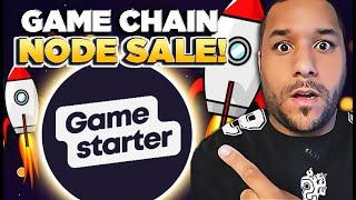  GAMESTARTER Launches NODE SALE & IT'S OWN GAMING CHAIN! 582X? INCOMING!!