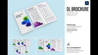 DL Brochure Mockup  - 16 views