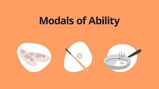 Present Modals of Ability – English Grammar Lessons