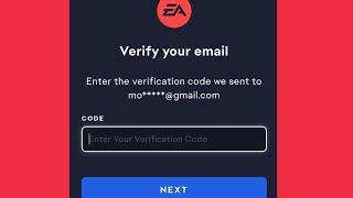 EA Account Fix Verify Your Email Code Not Received || Enter the verification code not send problem