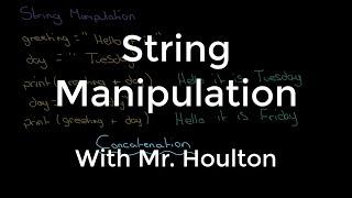 2.2.1 String Manipulation - Revise GCSE Computer Science