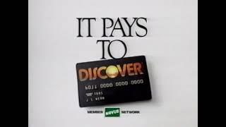 Discover Credit Card (1993) Television Commercial