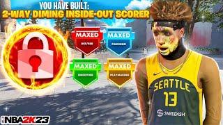 My New 2-Way Diming Inside-Out Scorer is Game Breaking! Best Next Gen Build In NBA 2k23!