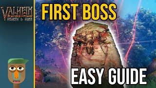Valheim - How to Beat the First Boss - Eikthyr Guide
