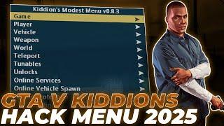  GTA V Free Mod Menu | Best GTA 5 Online Hack 2024 | KIDDIONS Mod Menu | UNDETECTED 