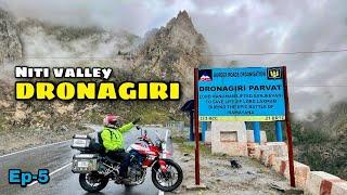 Road to CHINA Border ️ DRONAGIRI ️ NITI valley | MALARI | Gamshali | Uttarakhand | Ep-5