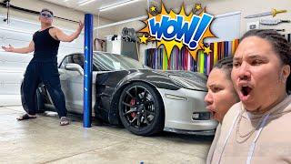 Mike Myke REACTS to his 800+HP C6 New LOOK!