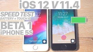 iOS 12 vs. iOS 11.4 SPEED Test + BATTERY + BENCHMARK! (iPHONE 5S) #iOS12 #iOS #WWDC #iPhone5S #iOS11