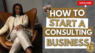 How To Start an ONLINE Consulting Business Under $500 or With NO MONEY | EllieTalksMoneyTour.com