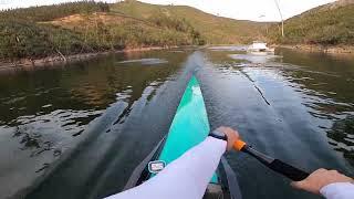 Rowing in the men´s pair| German national team |Deutschlandachter | POV | GoPro | steering in nature