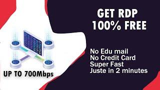 How To Get Free RDP For Lifetime Without Credit Card In Just 2 Minutes