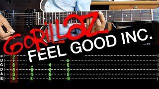 Cómo tocar "Feel Good Inc." de "Gorillaz" en Guitarra || El Richi!