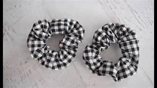 No Sew Scrunchie Tutorial | No Sew Scrunchie DIY | DIY Scrunchie without Sewing Machine