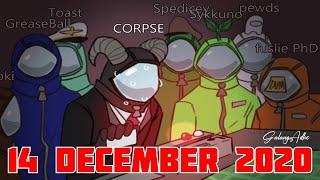 #Thankmas CORPSE Husband Live Stream Proximity Chat AMONG US W/ Pewdiepie, Jacksepticeye, Sykkuno