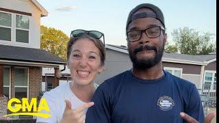 Heartwarming video of a neighbor checking on a woman during her run is going viral