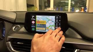 Mazda 6 - доп мультимедиа система на штатный монитор