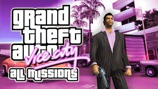 GTA VICE CITY Full Game Walkthrough - All Missions (4K 60fps) No Commentary