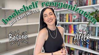 Why reorganizing my bookshelves took an entire month ‍ (ft. a girl with crippling OCD)