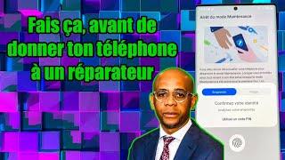 Fais ça, avant de donner ton téléphone à un réparateur