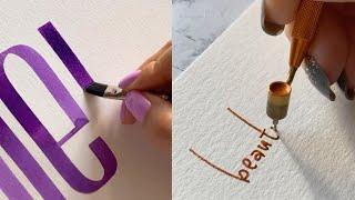 The best calligraphy and lettering unusual pen and marker