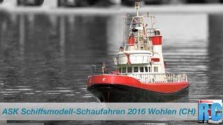 BEST OF RC SCALE MODEL BOATS - ASK SCHAUFAHREN 2016 - WOHLEN, SCHWEIz