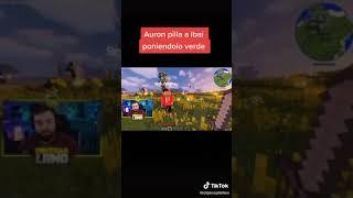 AuronPlay PILLA a Ibai PONIÉNDOLO VERDE en TORTILLALAND - Archivo Twitch