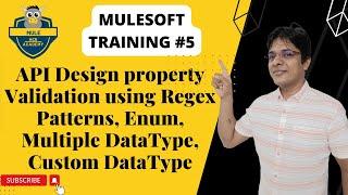 #04: API Design property Validation using Regex Patterns, Enum | Multiple DataType | Custom DataType