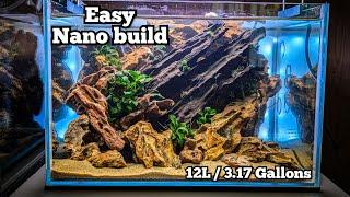 EASY Dragon Wood & Stone / Nano aquarium build