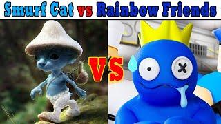 Smurf Cat vs Rainbow Friends - Epic Rap Battle