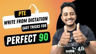 PTE Write from Dictation 2023  - Easy Tricks for a 90 | PTE Skills Academic