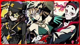 All NEW Characters All Out Attacks - Persona 5: The Phantom X