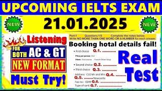 IELTS LISTENING PRACTICE TEST 2024 WITH ANSWERS | 21.01.2025