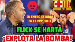  EXPLOTA LA BOMBA! ¡BRUTAL PELEA DE FLICK CON ESTE CRACK DEL BARÇA TRAS EL EMPATE CONTRA EL BETIS!