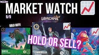 Disney Lorcana MARKET WATCH (Foils and Enchanteds are SELLING) - Ep. 103 Friday 9/9