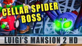 Luigi's Mansion 2 HD Spider Boss - How to beat the Cellar Spider - Nintendo Switch