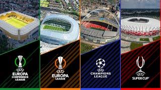 Где пройдёт финал Лиги Чемпионов, Лиги Европы, Лиги Конференций и Суперкубок УЕФА