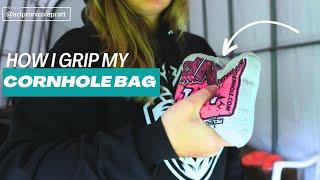 How To Grip Your Cornhole Bag - Throw it Flatter!