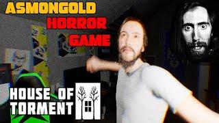 House of Torment Asmongold Horror Game! - Surviving The Roach King!