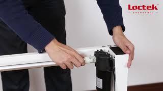 ET114E Single Motor Height Adjustable Desk Installation Video